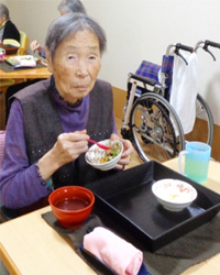 リハビリ室から
